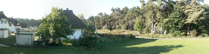 Aussicht vom Balkon